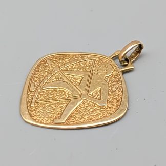 Hänge i Guld Stjärntecken Skytten 18K 2.16g 23mm