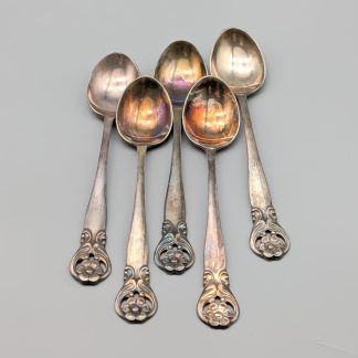 5 st Teskedar i Silver S800 71.78g 105mm