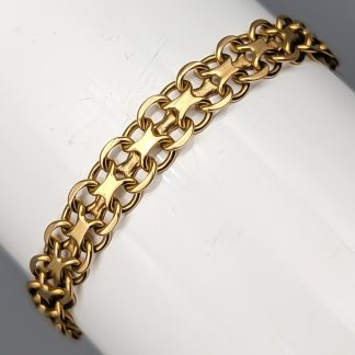 19cm X-Länk i Guld 18K 10.57g