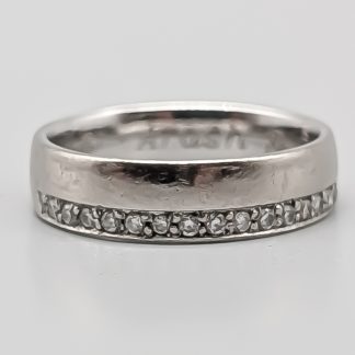 Schalins Diamantring i Vitguld 18K 4.71g 16mm