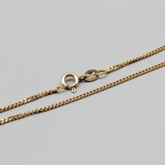 46cm Pansarlänk i Förgyllt Silver S925 3.11g