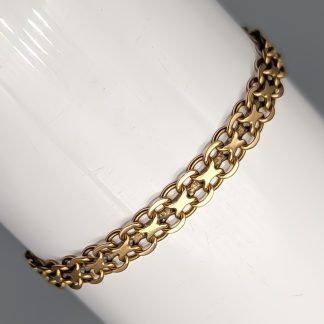 19.5cm X-Länk i Guld 18K 7.08g