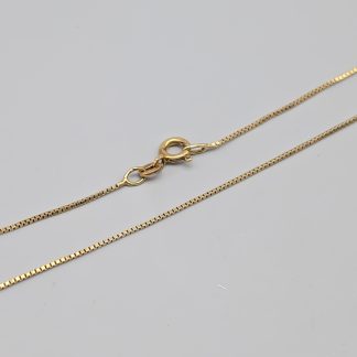 38.5cm Venezialänk i Förgyllt Silver S925 1.6g