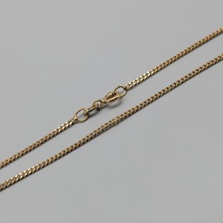 40.5cm Pansarlänk i Förgyllt Silver S925 2.77g