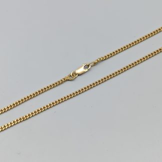 44.5cm Pansarlänk i Guld 18K 7.64g