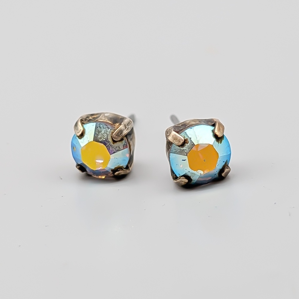Örhängen i Silver med Stenar S830 0.97g 6mm