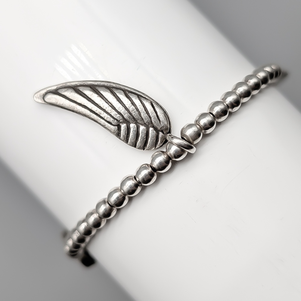 20cm Armband i Silver med Berlocker S925 8.75g