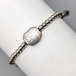 20cm Armband i Silver med Berlocker S925 8.72g