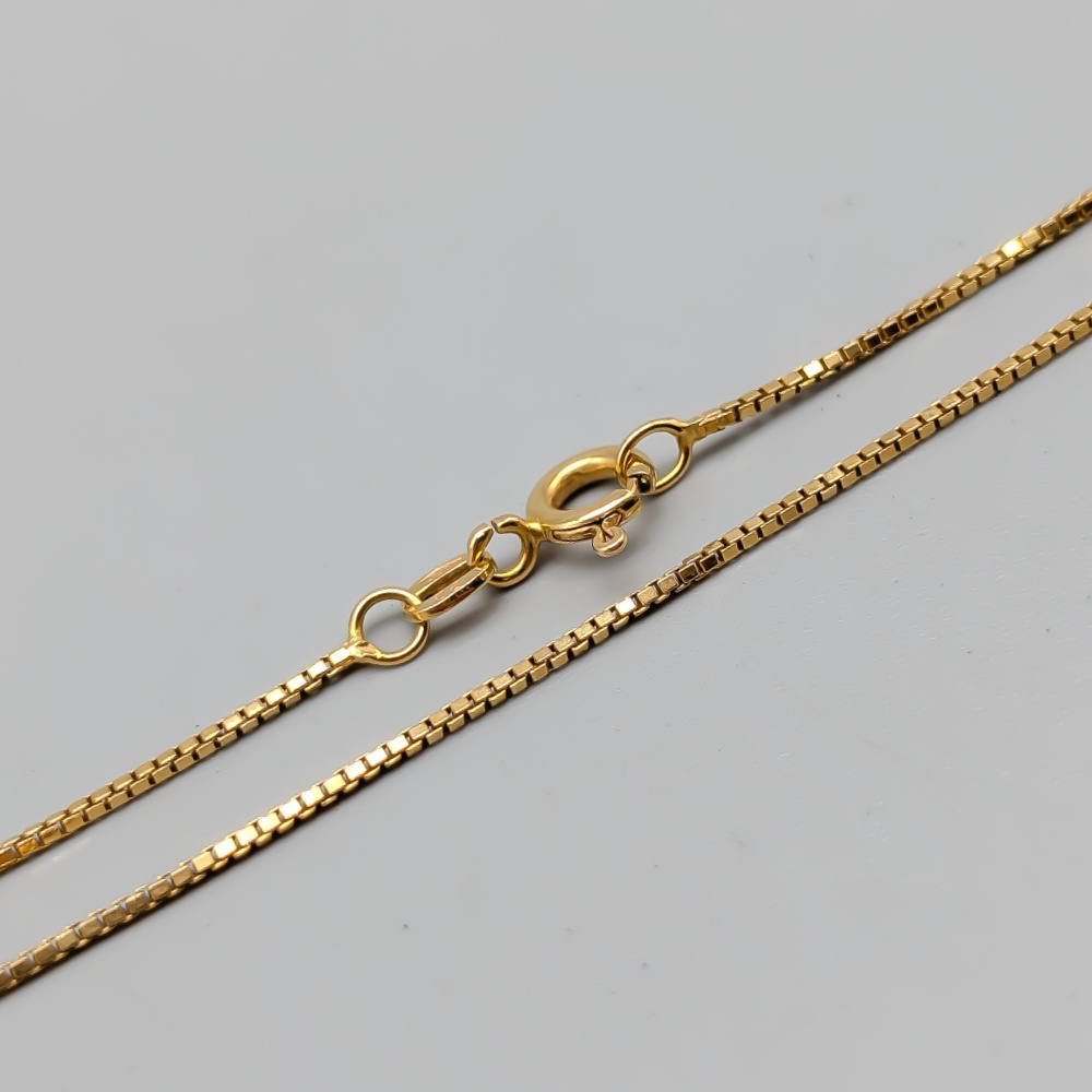 53cm Balestra Venezialänk i Guld 18K 4.09g