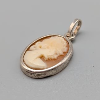 Hänge i Silver med Kamé S925 1.43g 20mm