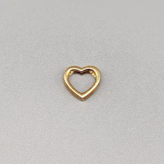 Guldhänge hjärta 18K 1.71g 13mm