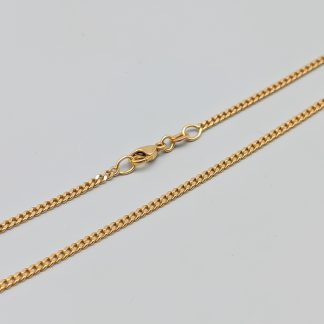 46cm Pansarlänk i Guld 18K 7.49g