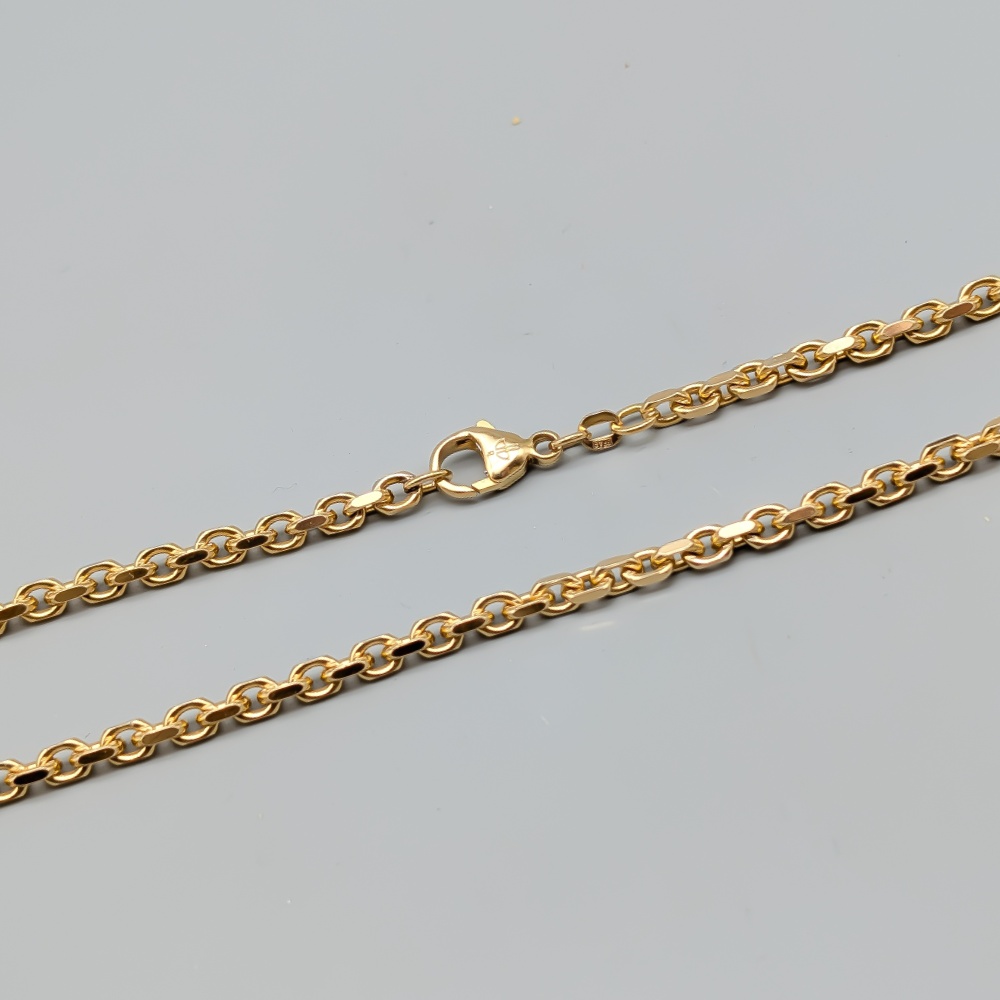 49.5cm Balestra Flackslipad Ankarlänk i Guld 18K 28.86g - Bild 2