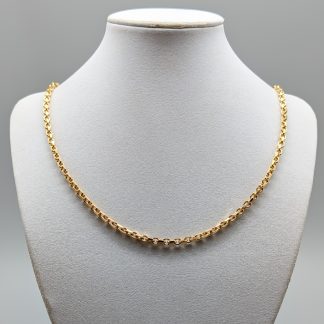 49.5cm Balestra Flackslipad Ankarlänk i Guld 18K 28.86g