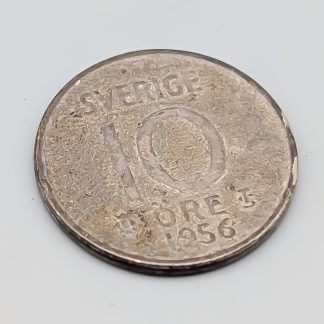 10 öre Sverige 1952-1962 S400 1.44g 15mm