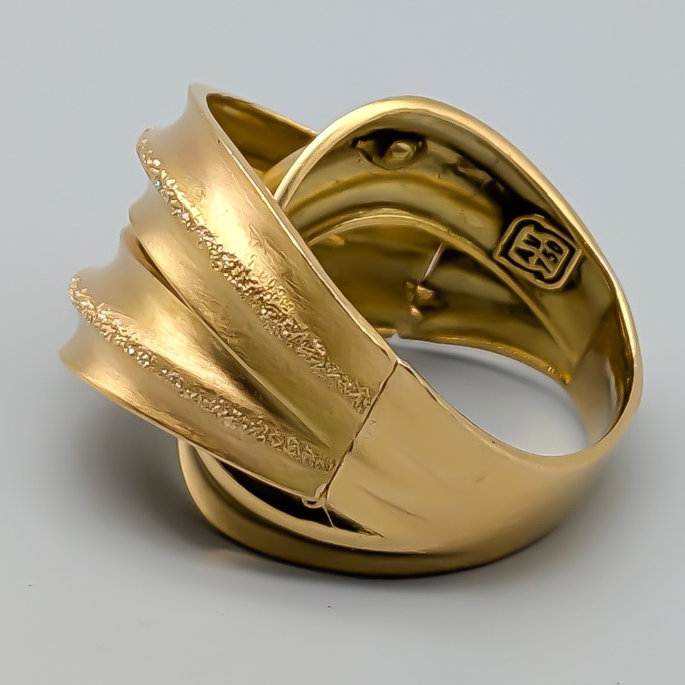 Ring i Guld 18K 10.67g 19mm - Bild 2
