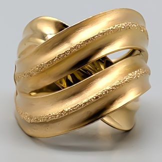 Ring i Guld 18K 10.67g 19mm