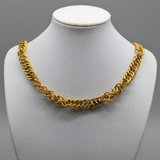 49cm Halsband i Guld 21K 35.04g