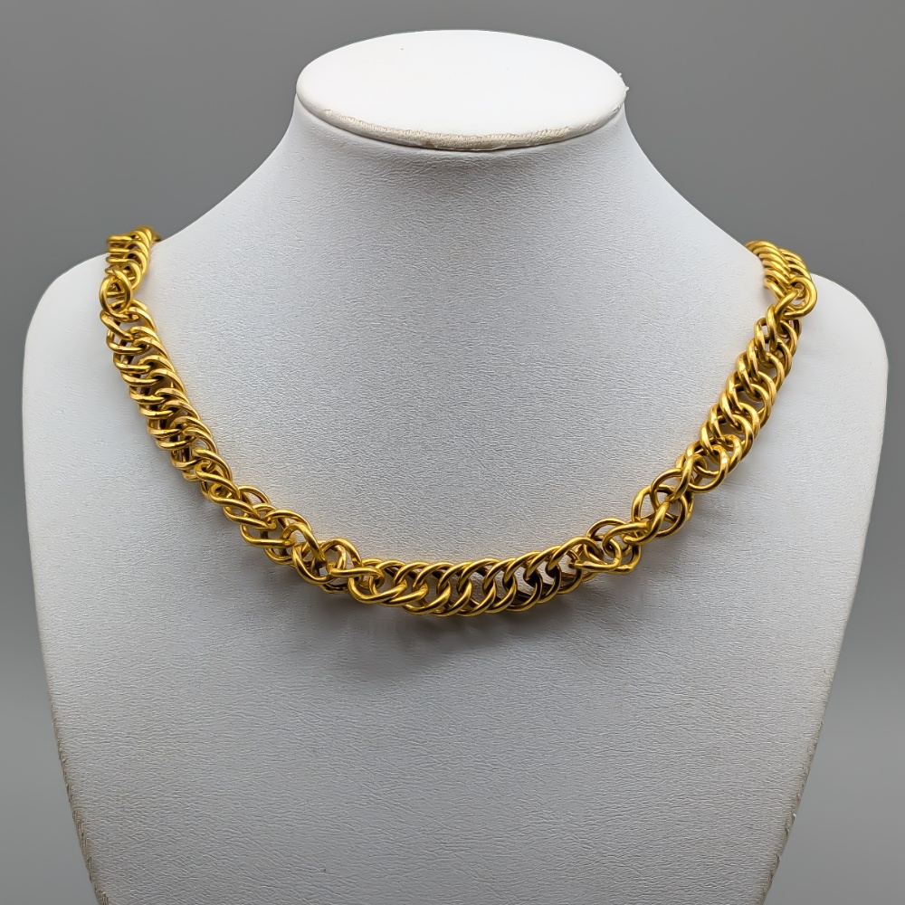 49cm Halsband i Guld 21K 35.04g