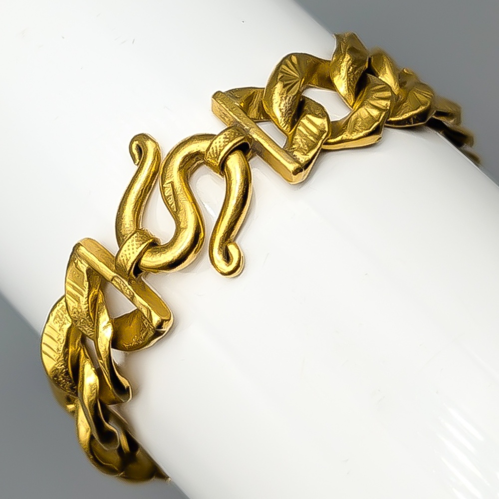 17cm Armband i Guld 23K 15.13g - Bild 2