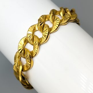 17cm Armband i Guld 23K 15.13g