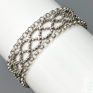 19cm Armband i Vitguld 18K 16.6g