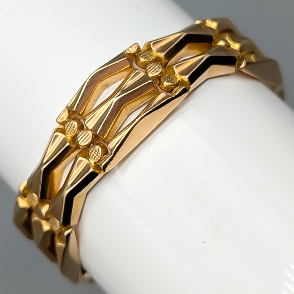 16.5cm Armband i Guld 18K 19.05g