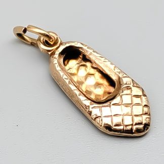 Hänge i Guld Sko 14K 0.63g 13mm