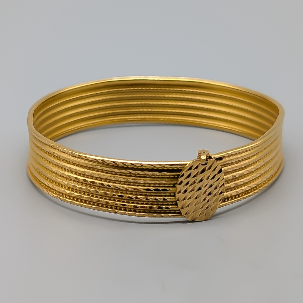 19cm Stelt armband i Guld 21K 14.94g - Bild 2