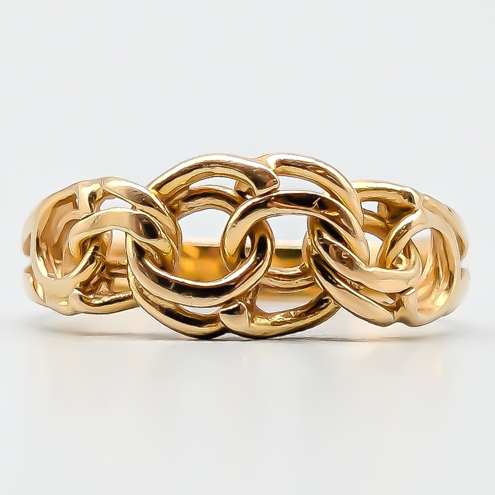 Ring i Guld Bismarck 18K 4.13g 19mm