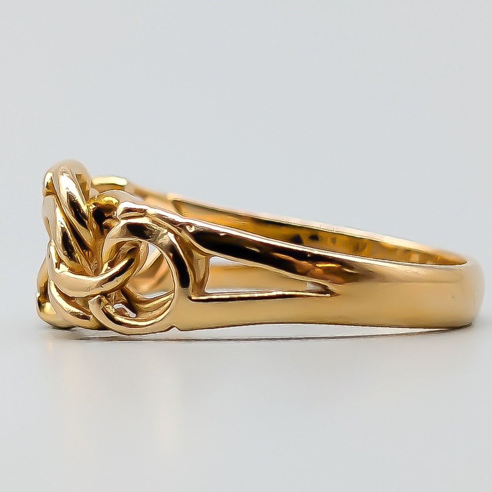 Ring i Guld Bismarck 18K 4.13g 19mm - Bild 2