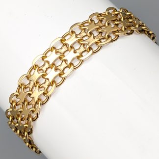 18.5cm X-Länk i Guld 18K 14.82g