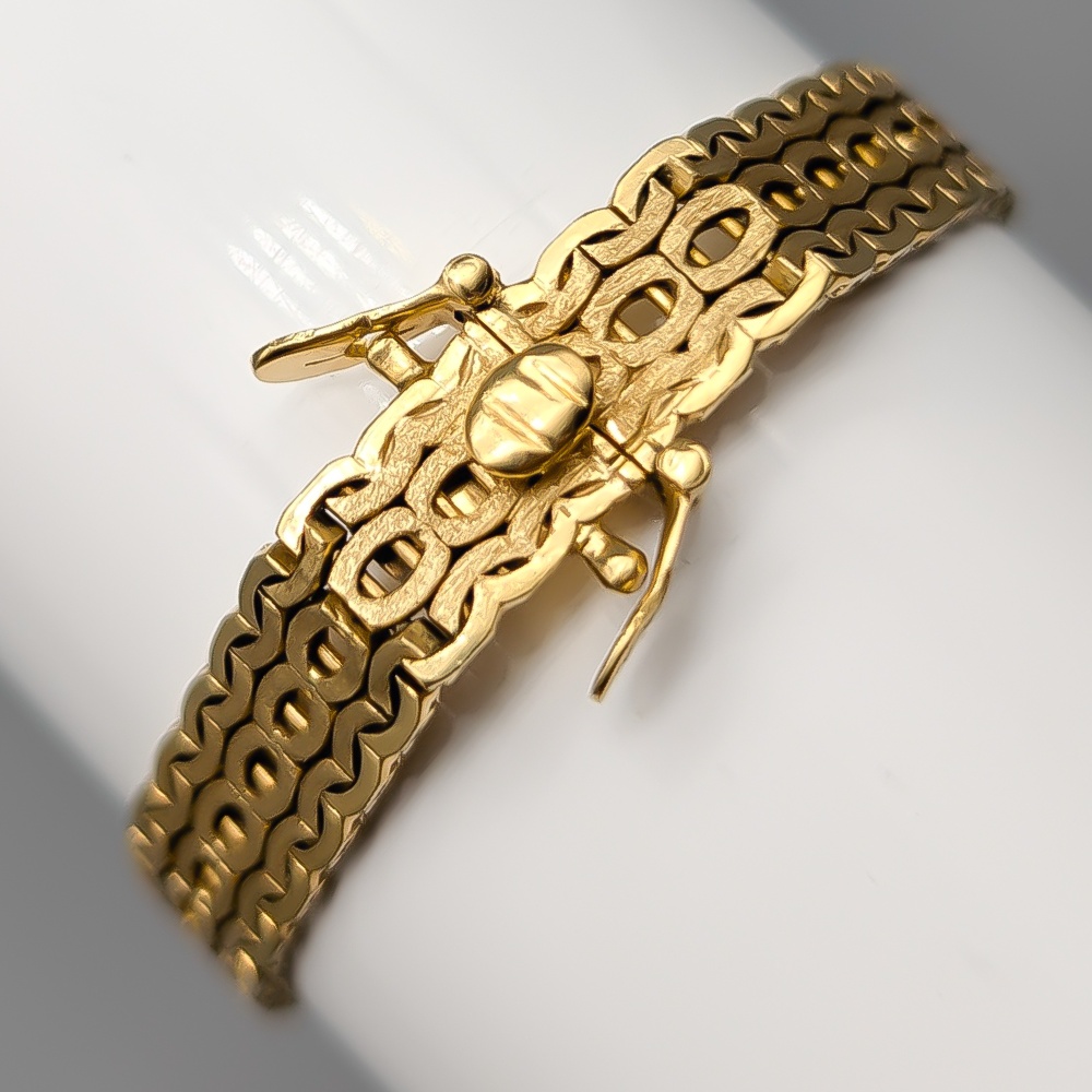 Fleurier Guldklocka 18K 32.21g 18.5cm - Bild 2