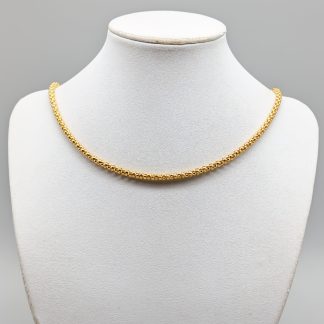45cm Fantasilänk i Guld 18K 12.19g