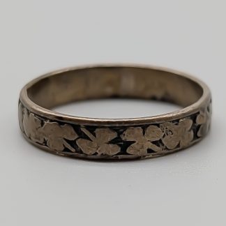 Mönstrad ring i Silver S830 1.79g 16.75mm