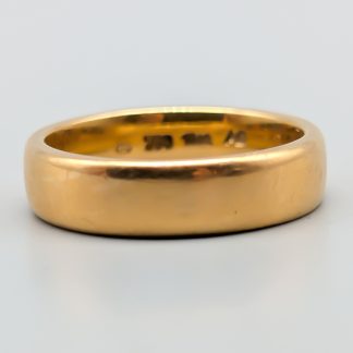 Slät ring i Guld 18K 6.12g 16.25mm