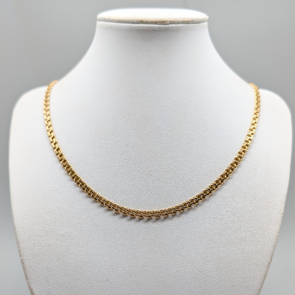 54cm Bismarcklänk i Guld 14K 16.27g
