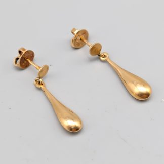Örhängen i Guld 18K 2.11g 25mm