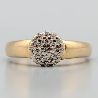 Diamantring i Flerfärgat Guld-2