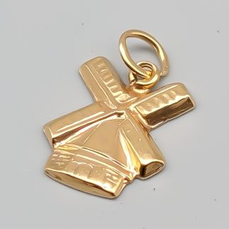 Hänge i Guld Väderkvarn 18K 0.53g 12mm