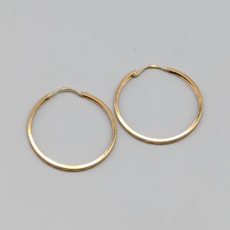 Creoler i Guld 18K 0.59g 20mm