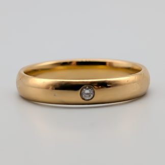 Schalins Diamantring i Guld 18K 3.15g 16.5mm