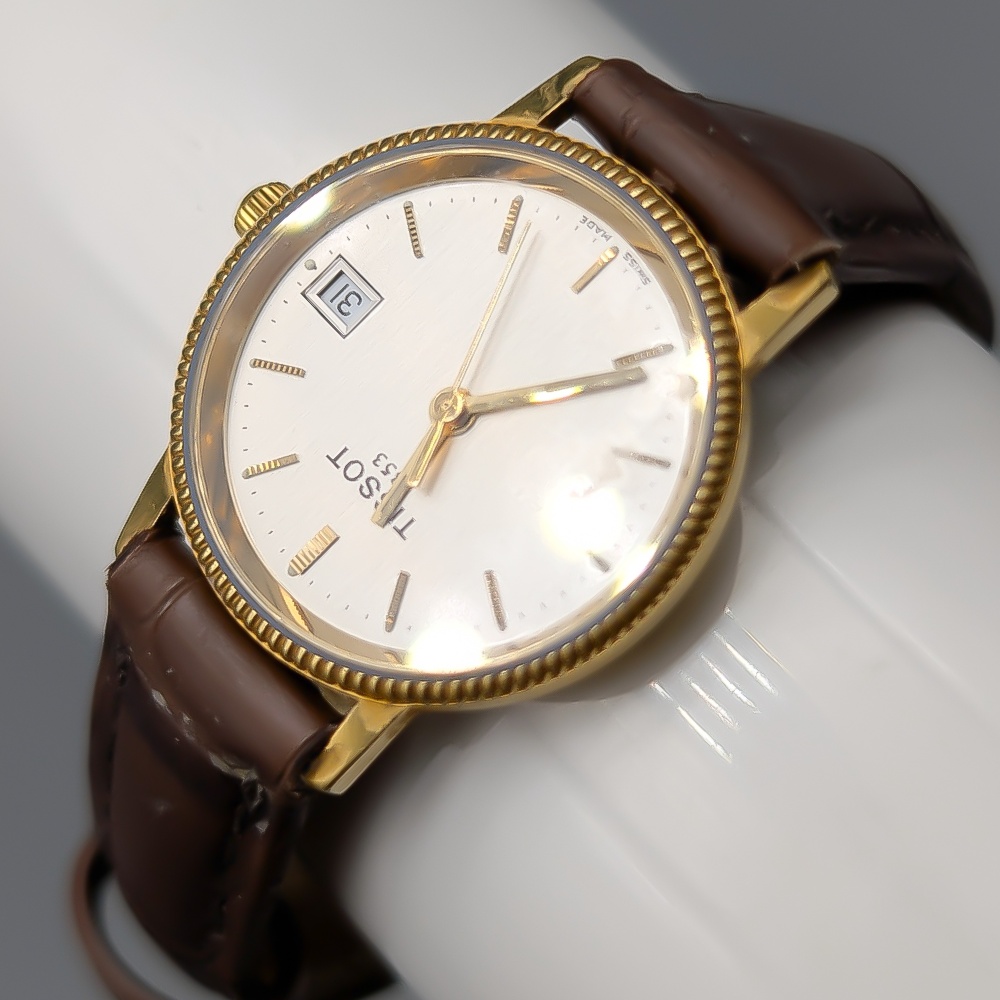 Tissot Guldklocka Damur 18K 16.91g 19cm - Bild 2
