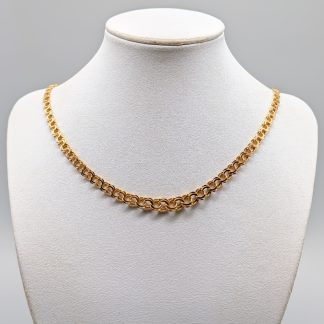 44cm Doserad Bismarcklänk i Guld 18K 18.56g