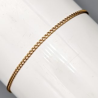 Pansarlänk i Guld 18K 1.67g 26cm