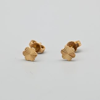Örhängen i Guld 18K 0.6g 4mm