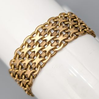 18cm X-Länk i Guld 18K 34.81g