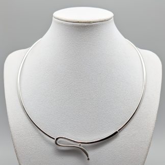 45cm Halsband i Vitguld med Diamanter 18K 22.77g