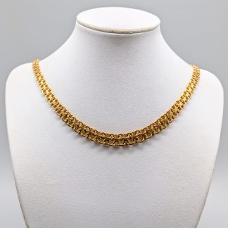 44cm Doserad X-Länk i Guld 18K 31.1g