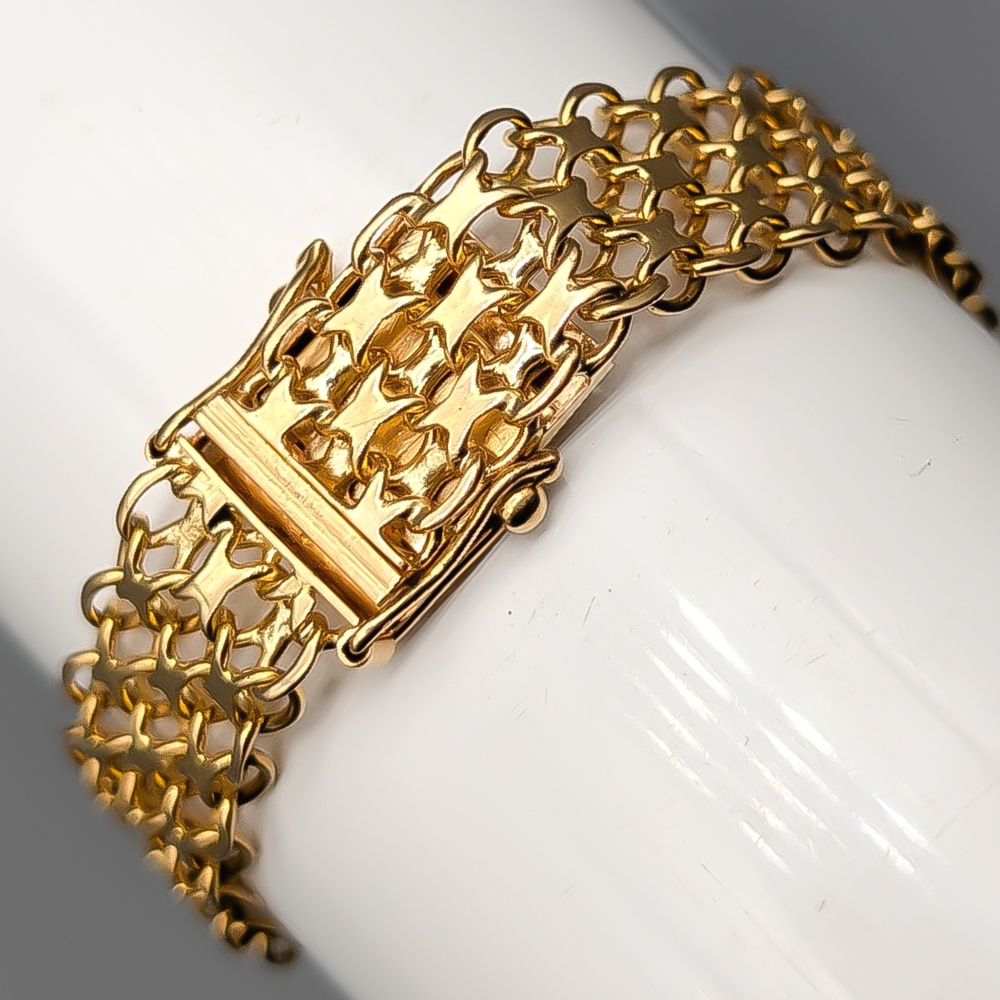 Guldklocka Damur 18K 27.01g 18cm - Bild 2